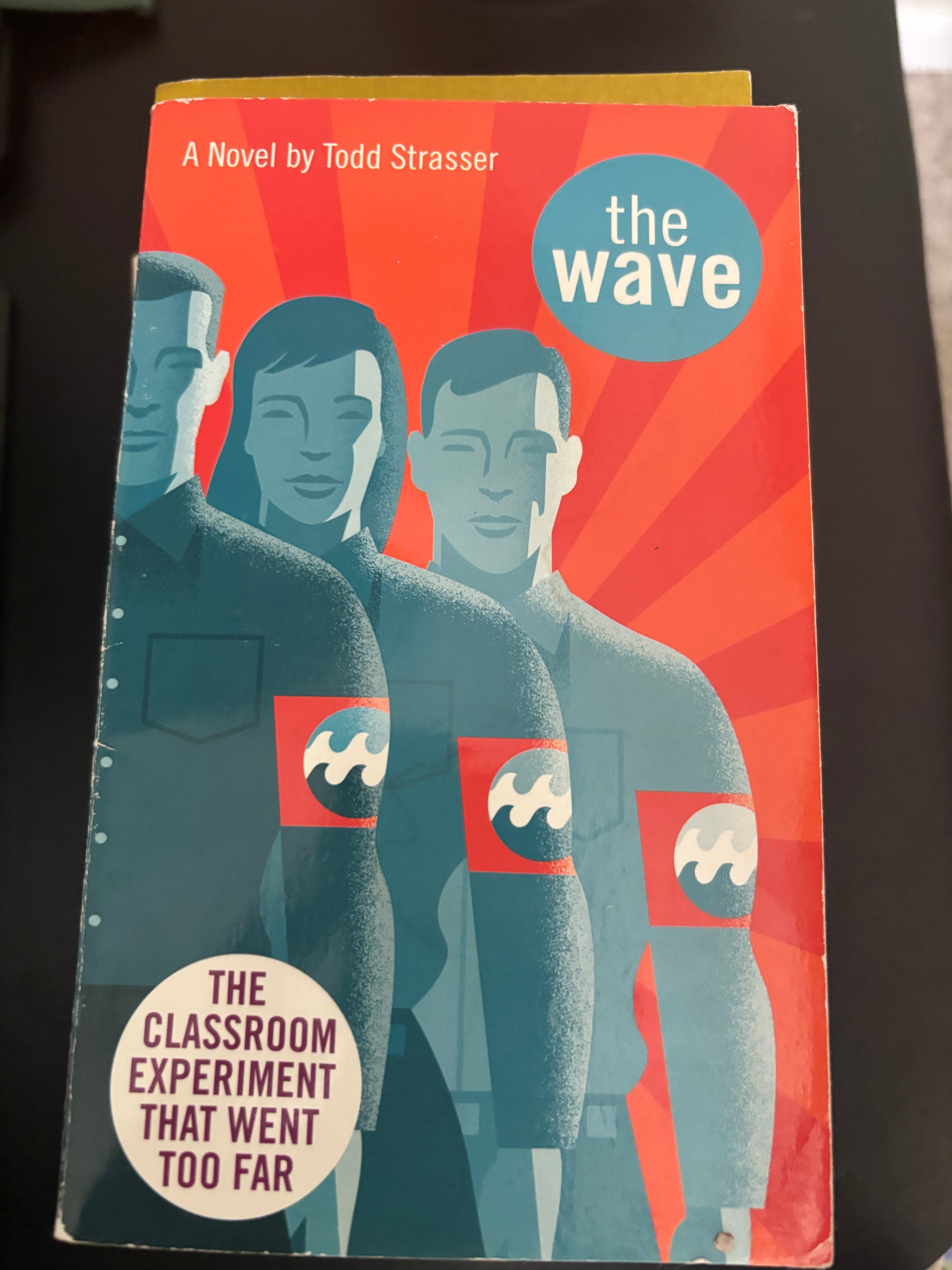 The Wave by Todd Strasser mass market (rescued) (old library copy)