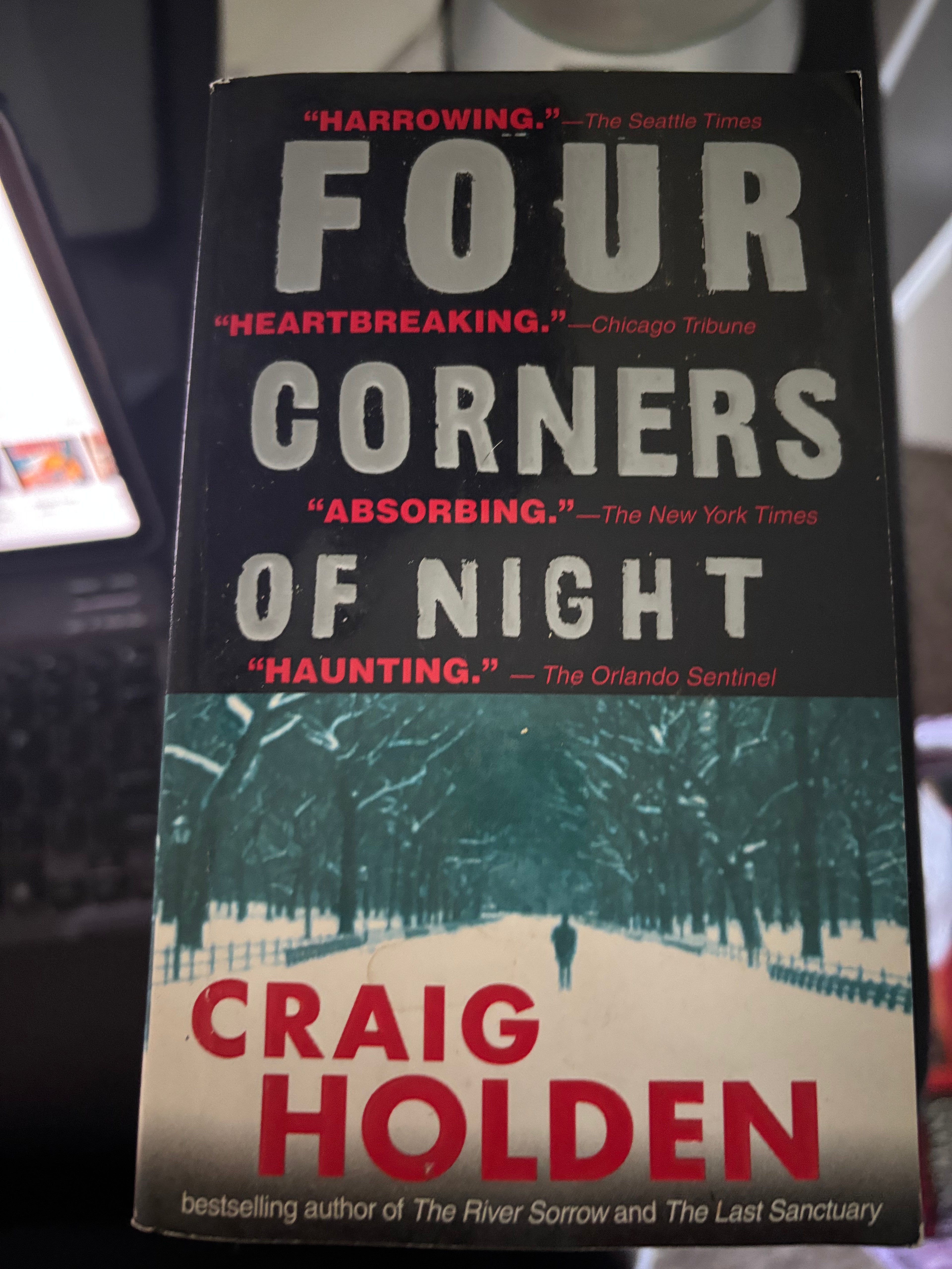 Four Corners of Night by Craig Holden mass market (rescued)