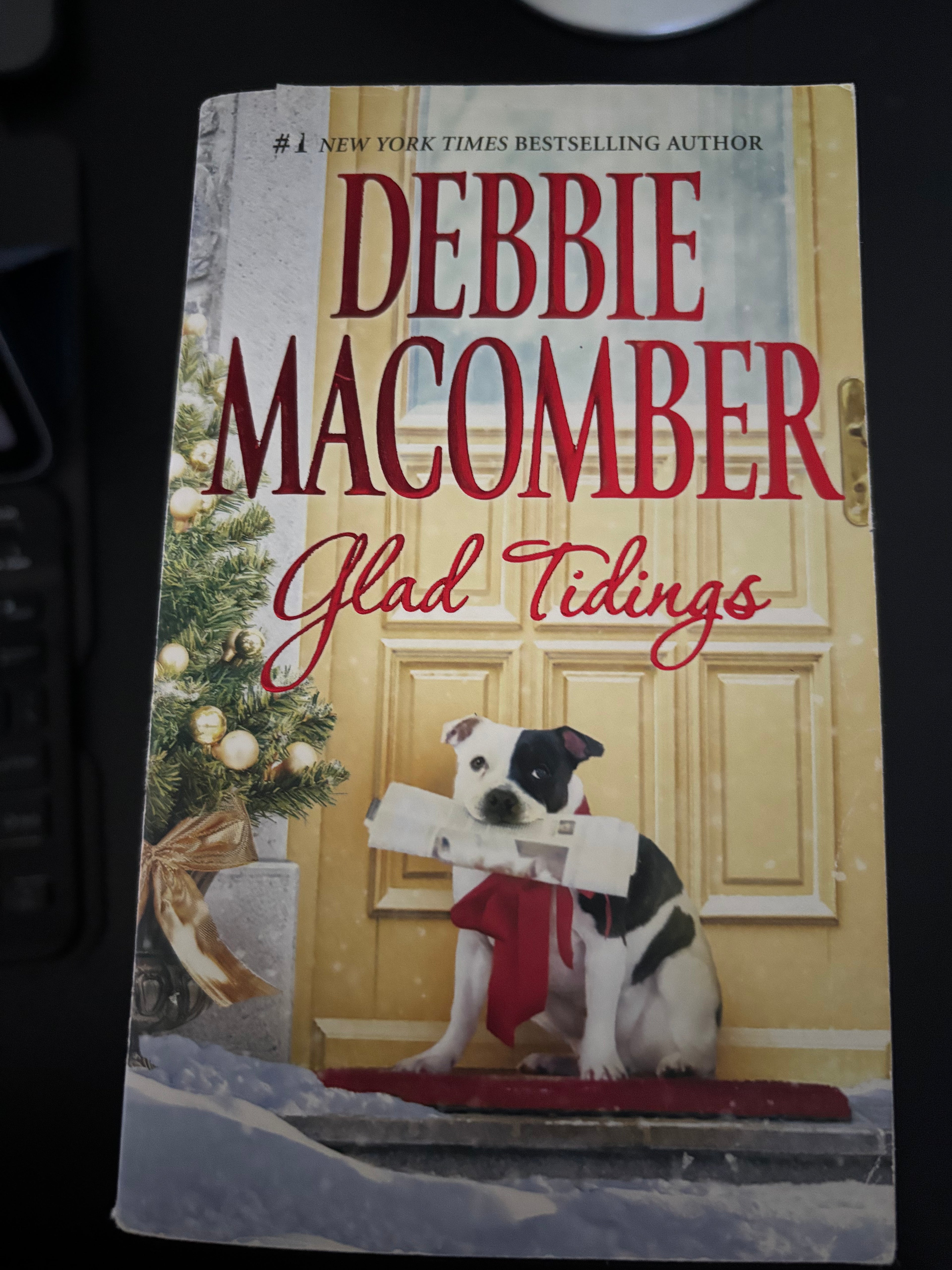 Glad Tidings: There's Something About Christmas / Here Comes Trouble by Debbie Macomber mass market (rescued)