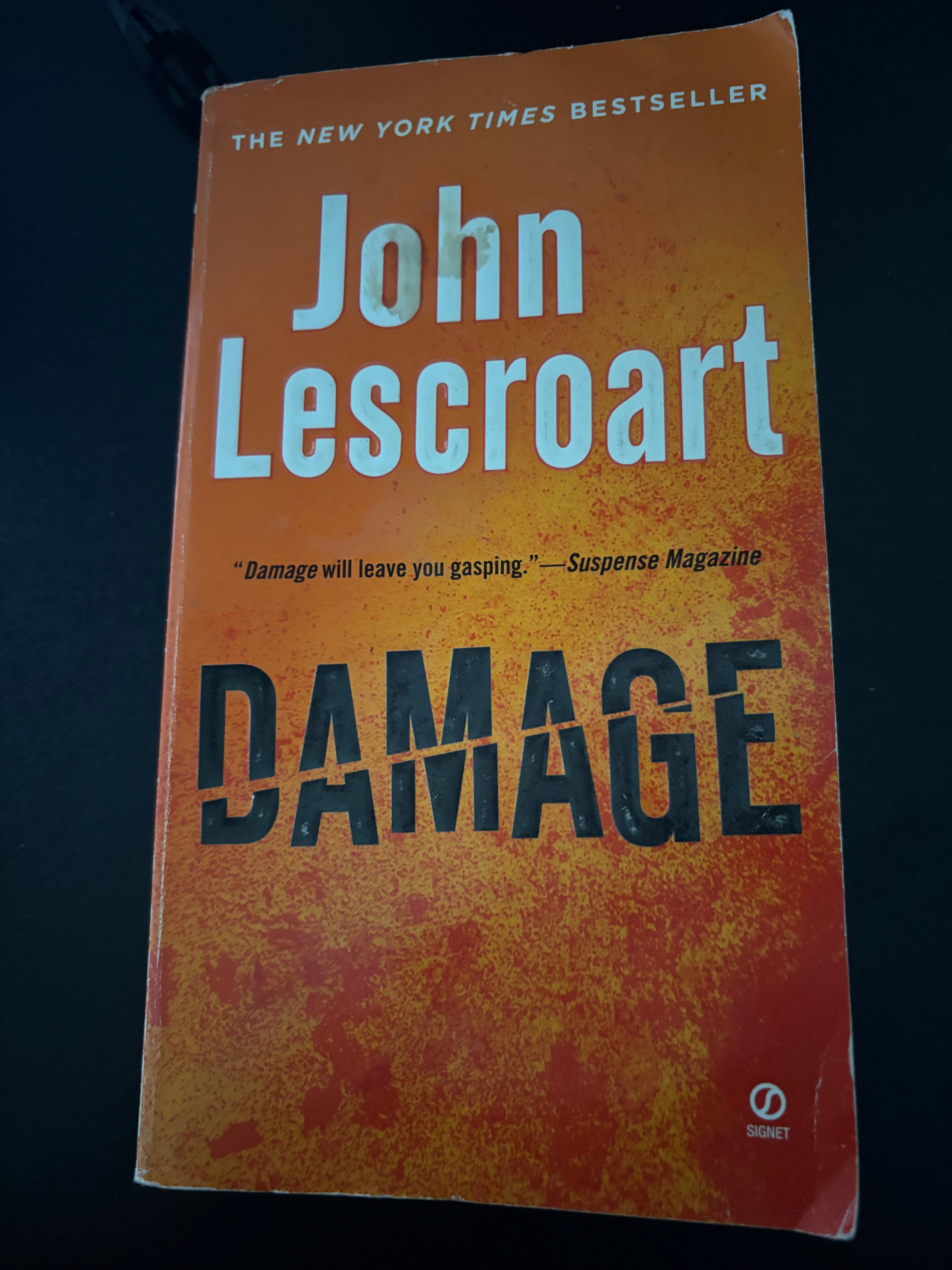 Damage by John Lescroart mass market (rescued)