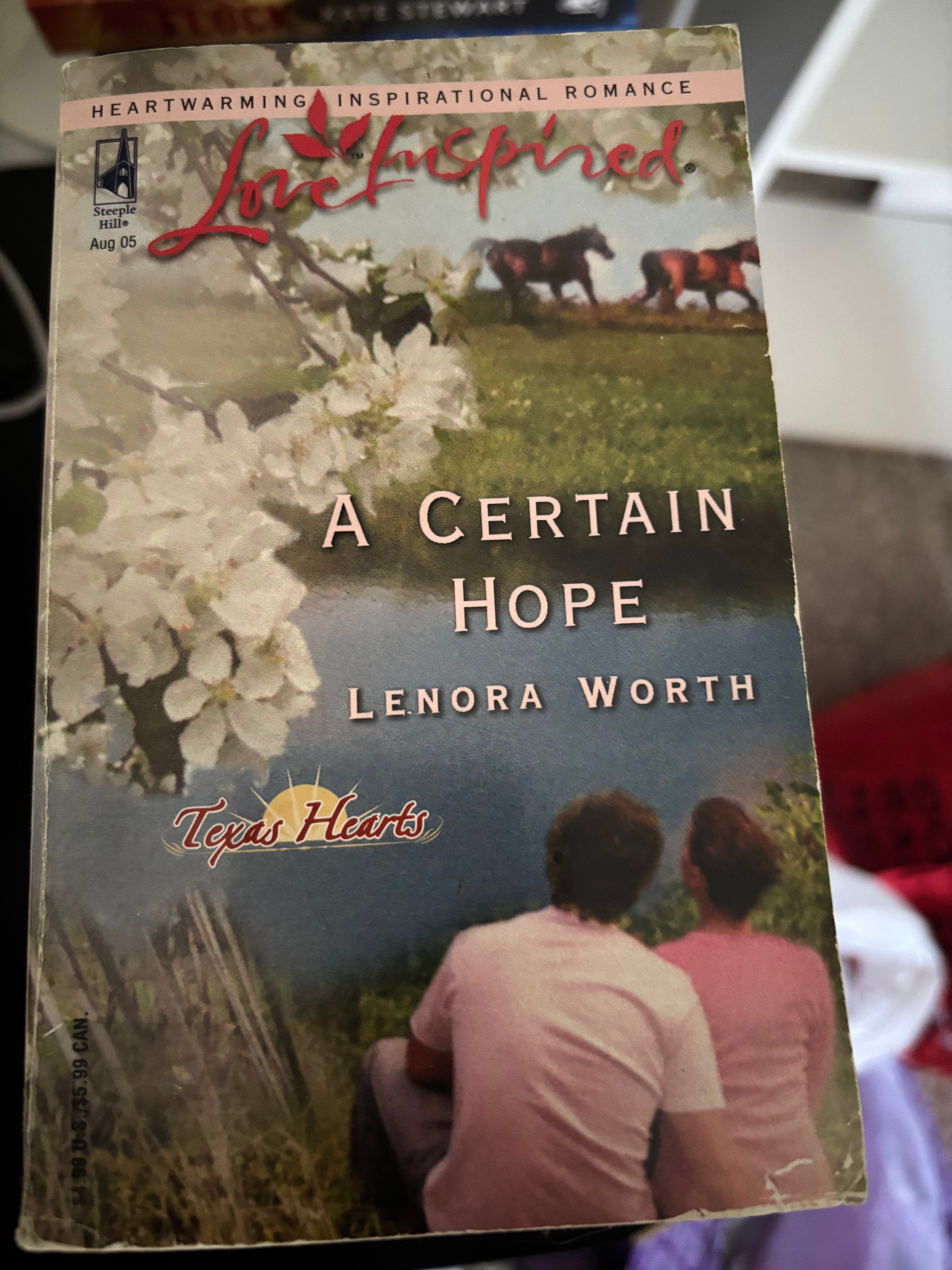 A Certain Hope (Book 1 of the Texas Hearts series) (Harlequin Love Inspired) by Lenora Worth mass market (rescued)