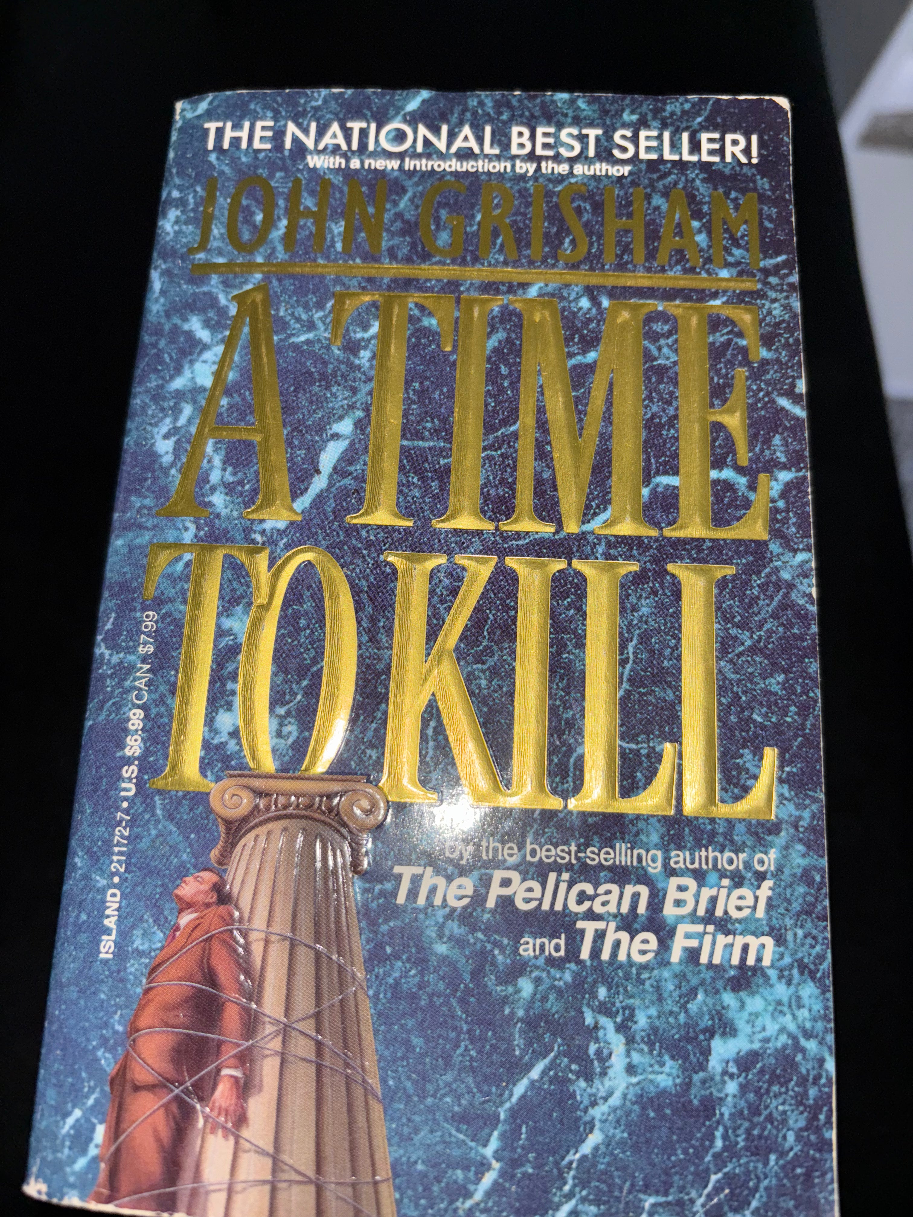 A Time to Kill (Book 1 of the Jake Brigance series) by John Grisham mass market (rescued)