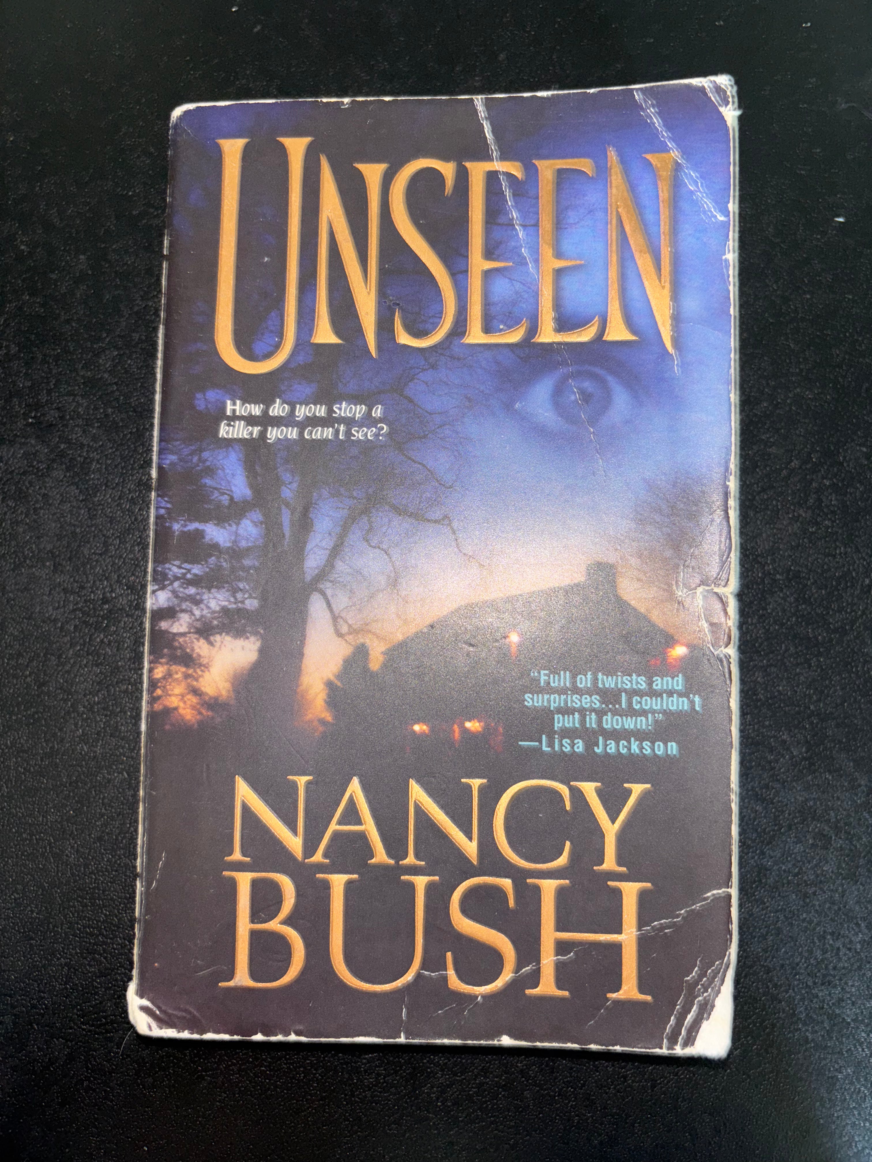Unseen (Book 2 of the Colony series) by Nancy Bush paperback mass market (rescued)