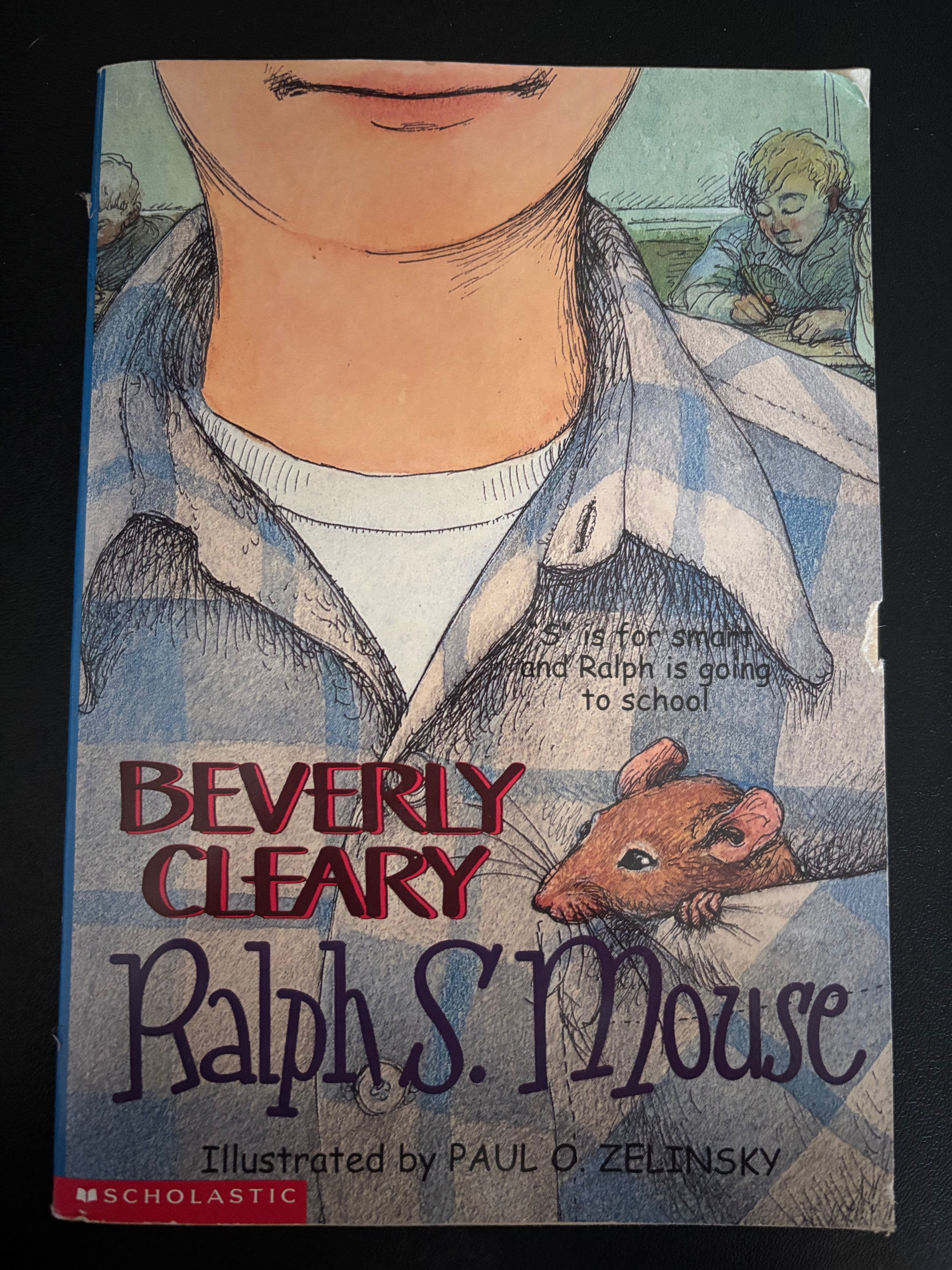 Ralph S. Mouse (Book 3 of the Ralph S. Mouse series) by Beverly Cleary Tween/Middle School paperback (rescued) (2 covers available)