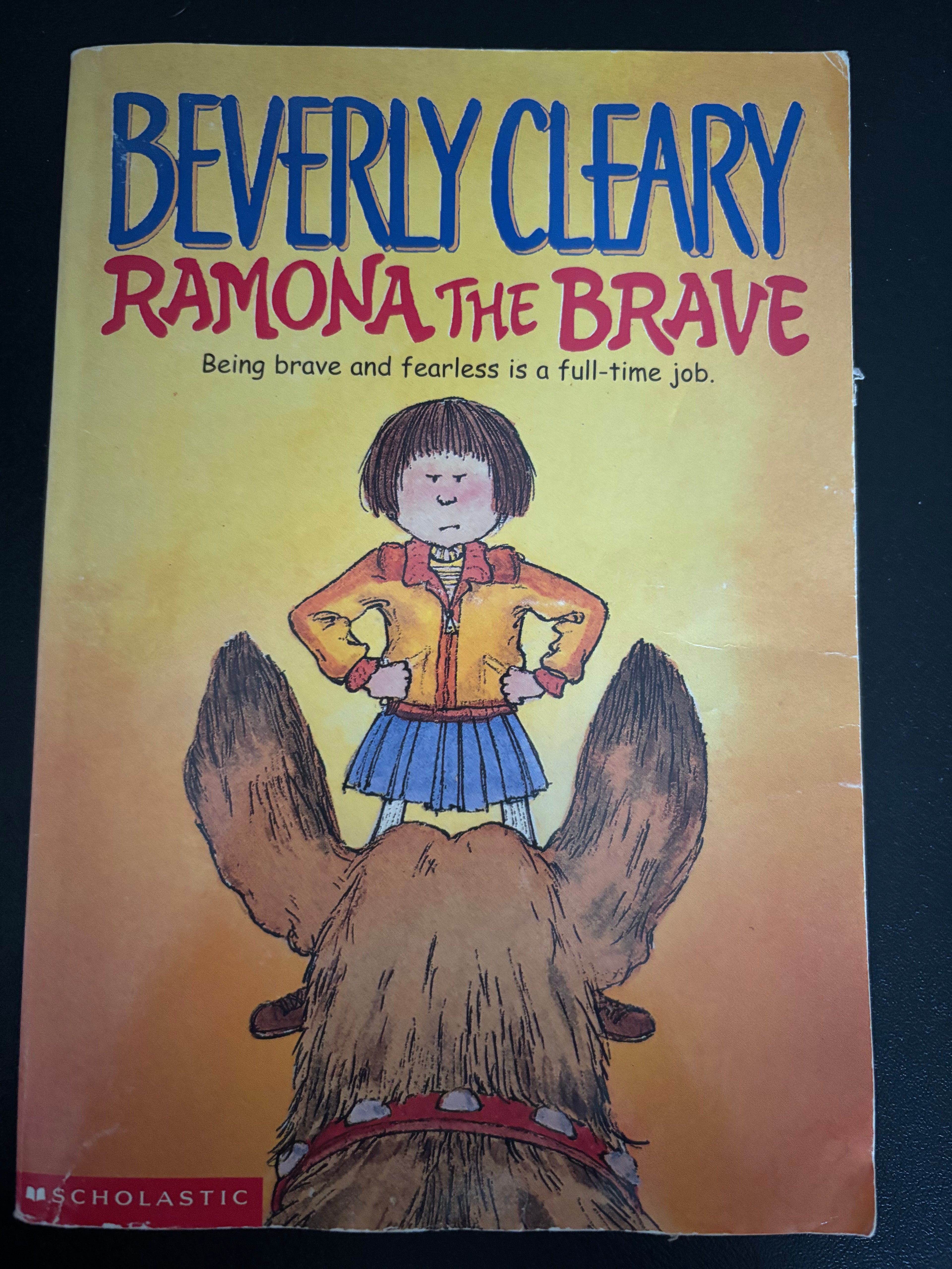 Ramona the Brave (Book 3 of the Ramona Quimby series) by Beverly Cleary Tween/Middle School paperback (rescued)
