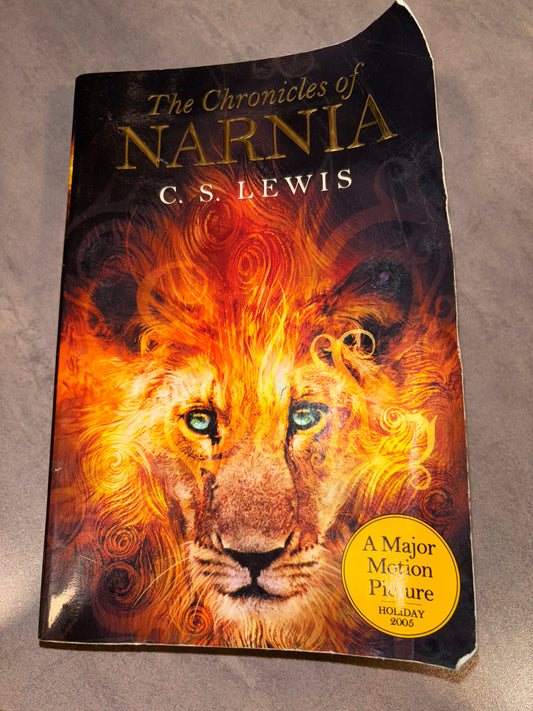 The Chronicles of Narnia by C.S. Lewis rescued/paperback FIRST EDITION (tween/middle school)