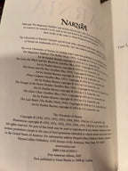 The Chronicles of Narnia by C.S. Lewis rescued/paperback FIRST EDITION (tween/middle school)