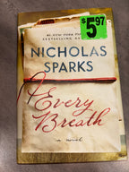 Every Breath by Nicholas Sparks hardcover FIRST EDITION (like new)