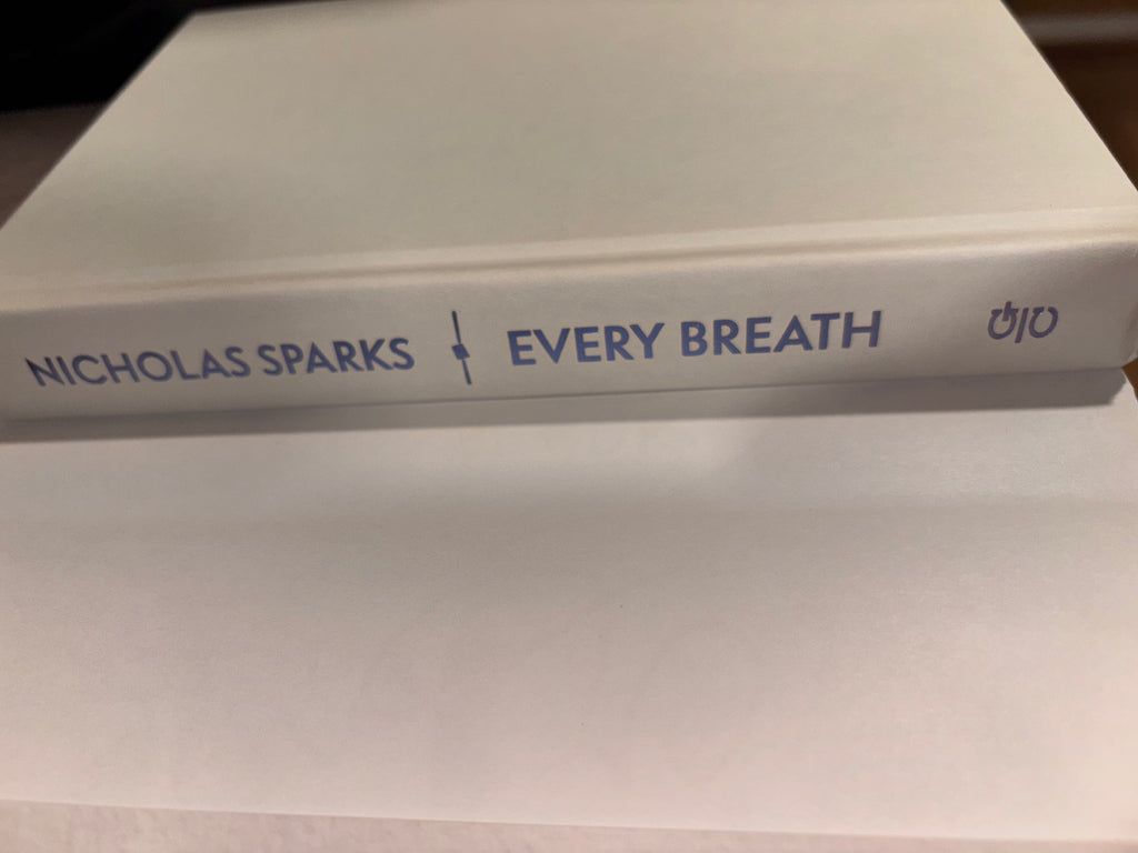 Every Breath by Nicholas Sparks hardcover FIRST EDITION (like new)