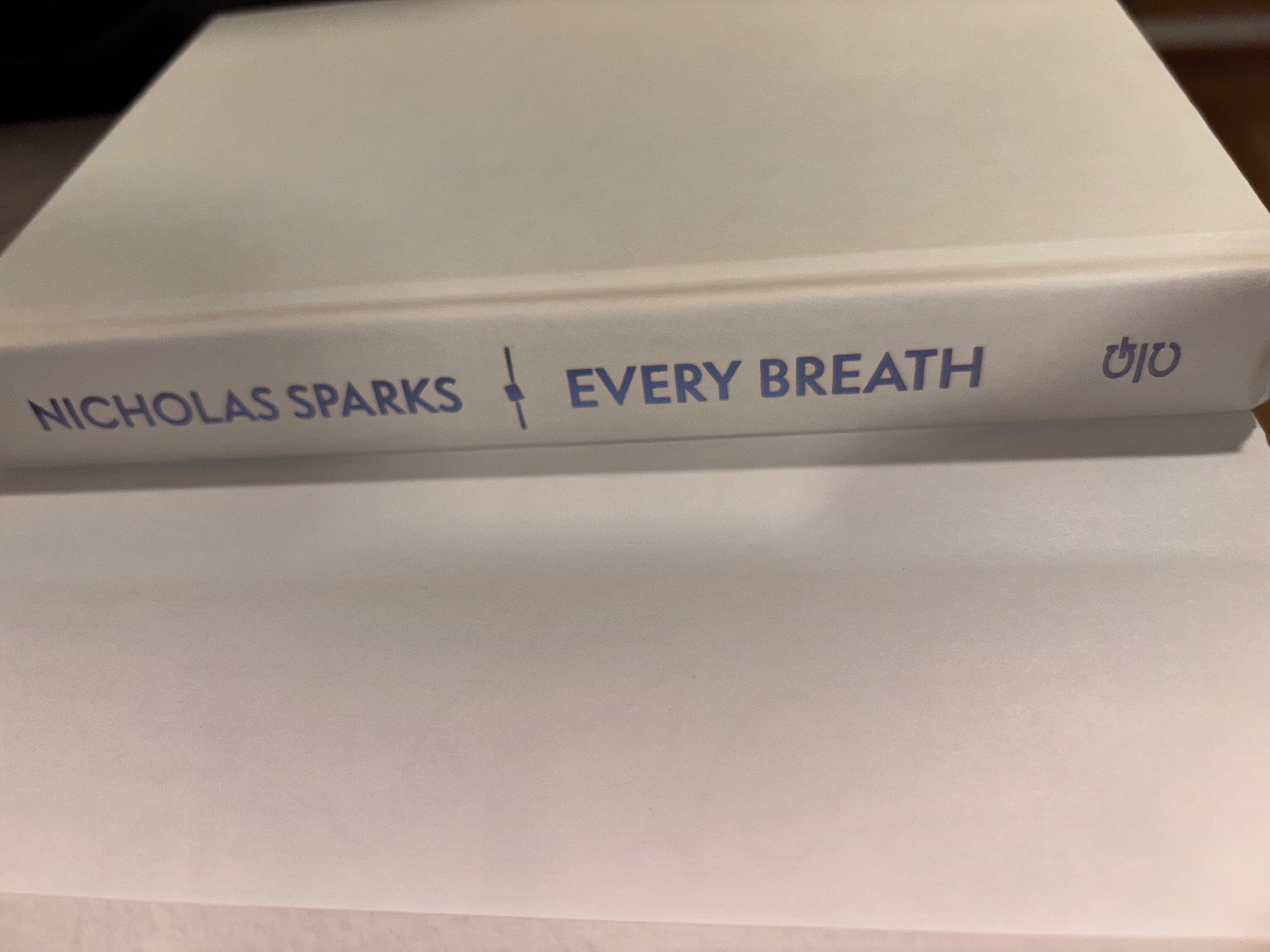 Every Breath by Nicholas Sparks hardcover FIRST EDITION (like new)