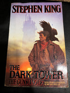 The Dark Tower: The Gunslinger (Book 1 of The Dark Tower series) by Stephen King rescued (2 cover options) (1-mass market) (1-regular)