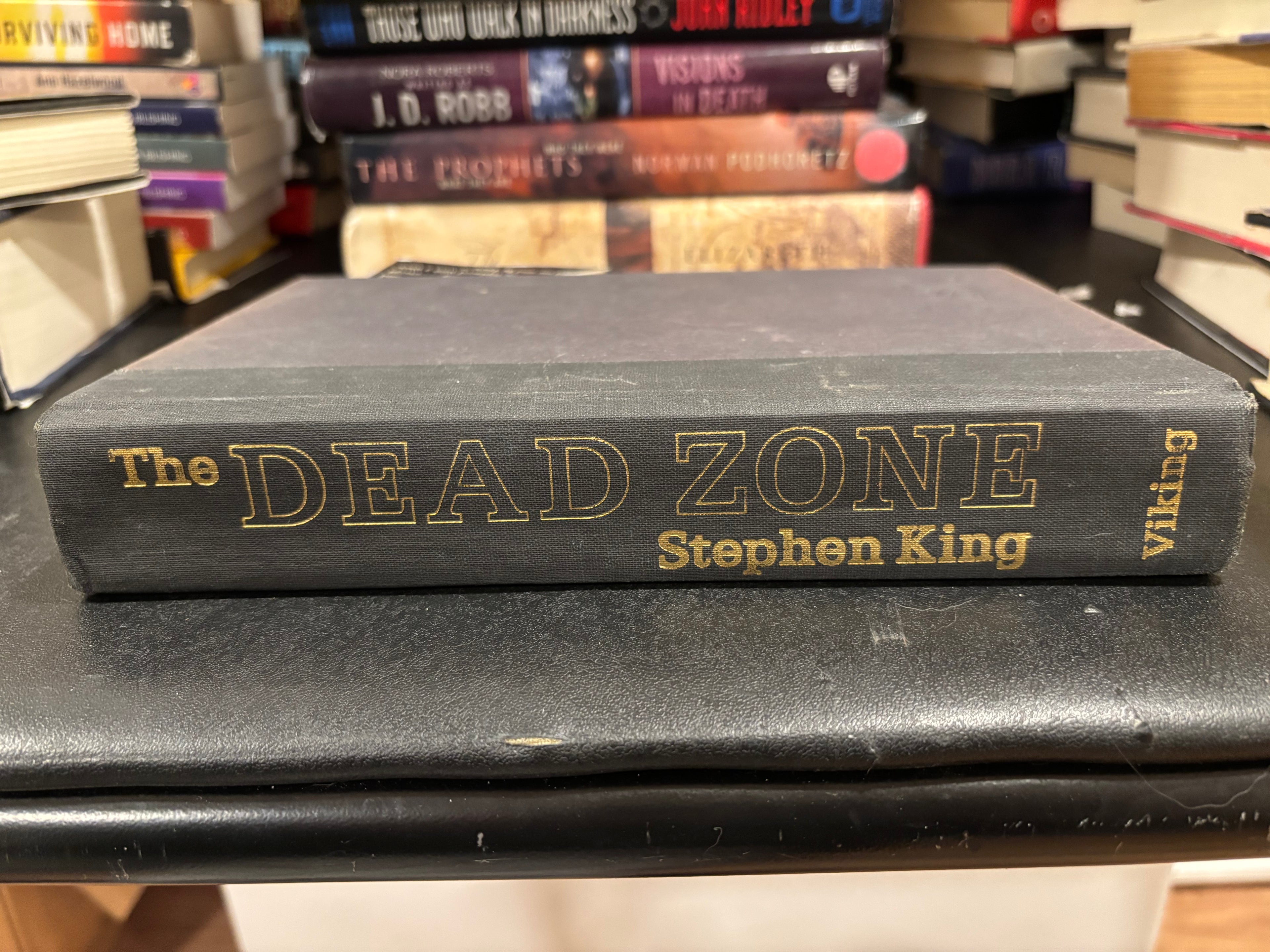 The Dead Zone by Stephen King hardcover (rescued) (no slip cover)