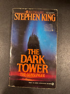 The Dark Tower: The Gunslinger (Book 1 of The Dark Tower series) by Stephen King rescued (2 cover options) (1-mass market) (1-regular)