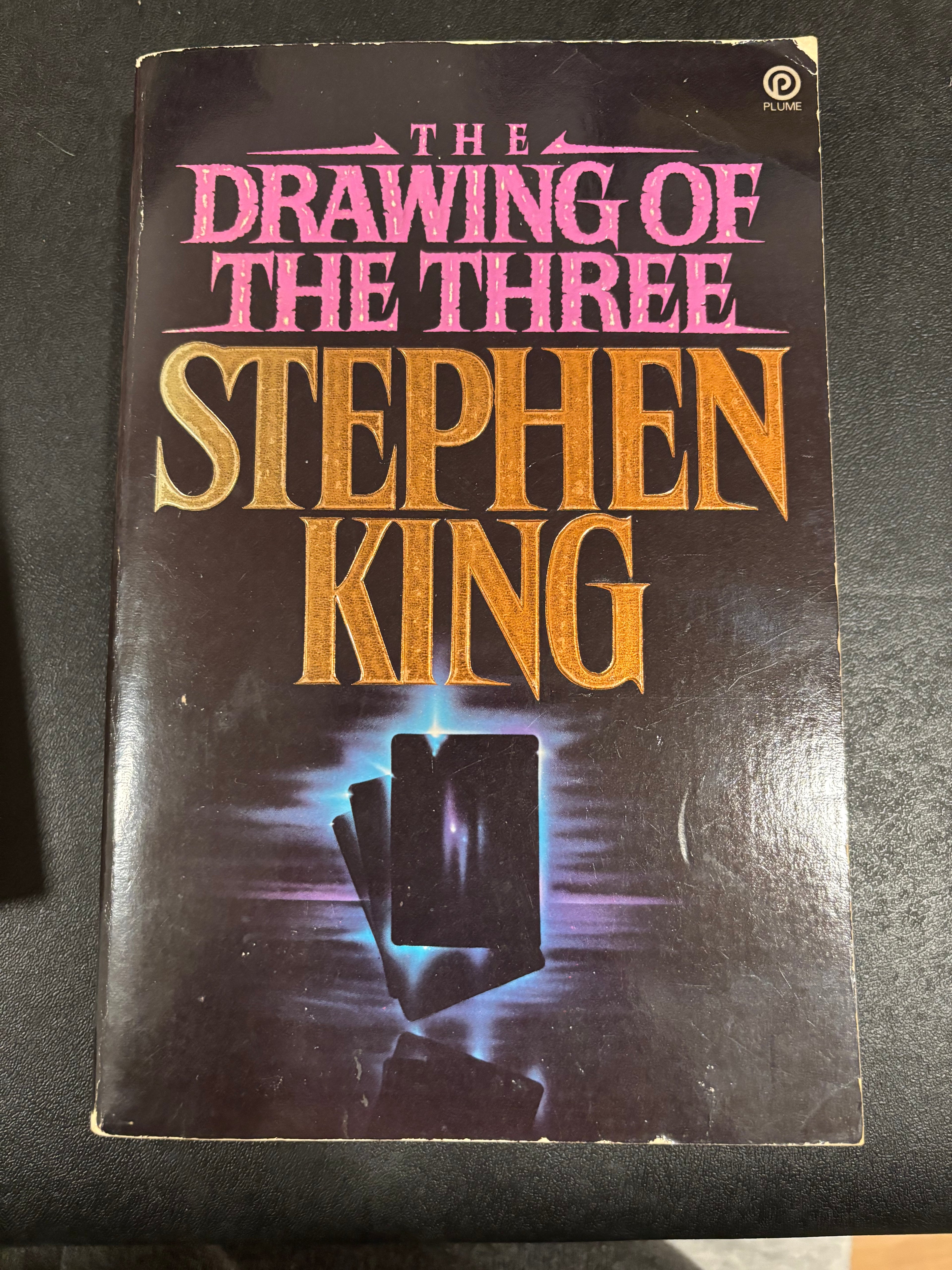 The Drawing of the Three (Book 3 of The Dark Tower) by Stephen King paperback (rescued)
