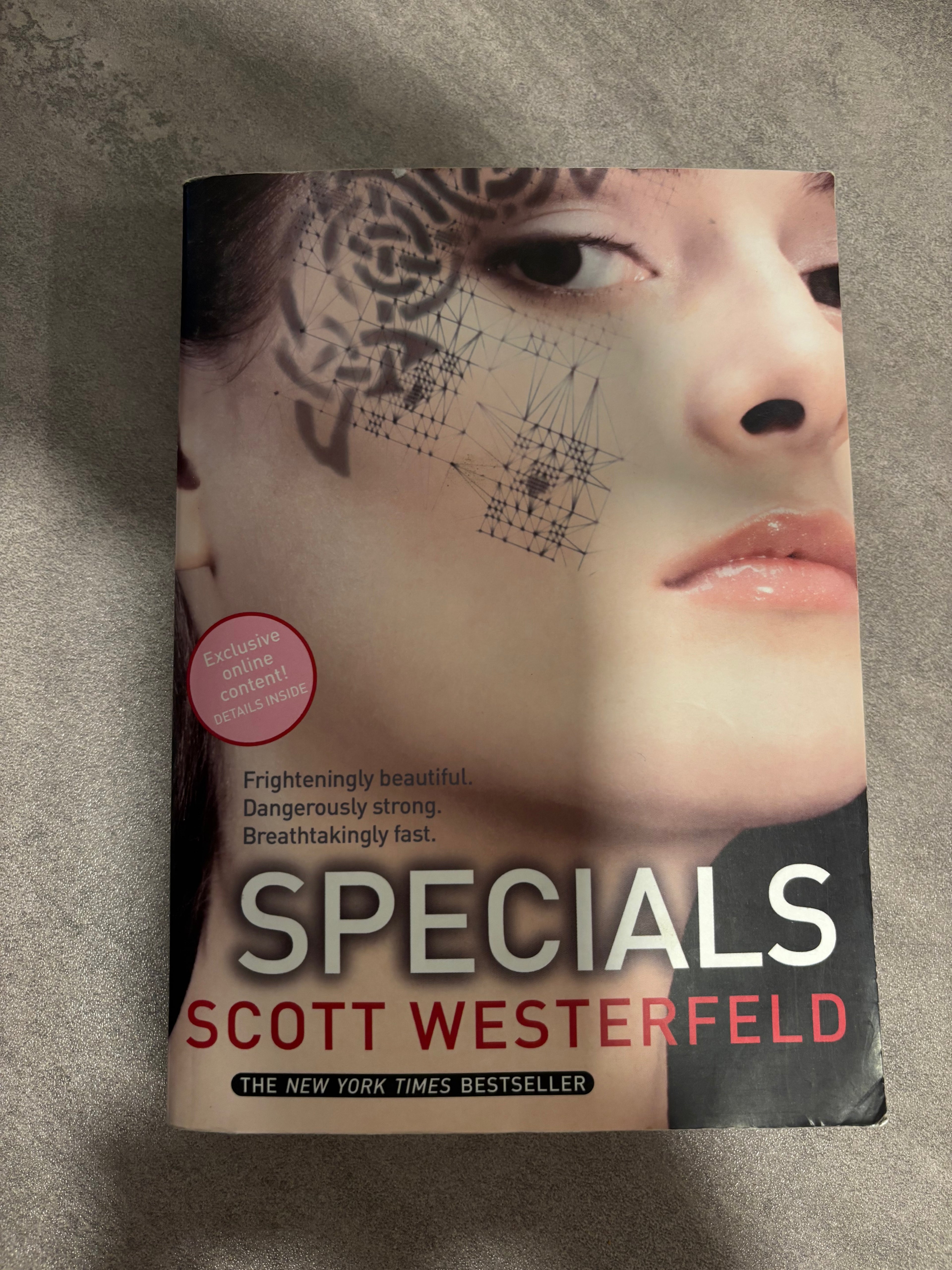 Specials (book 3 of the Uglies series) by Scott Westerfeld YA paperback (rescued)