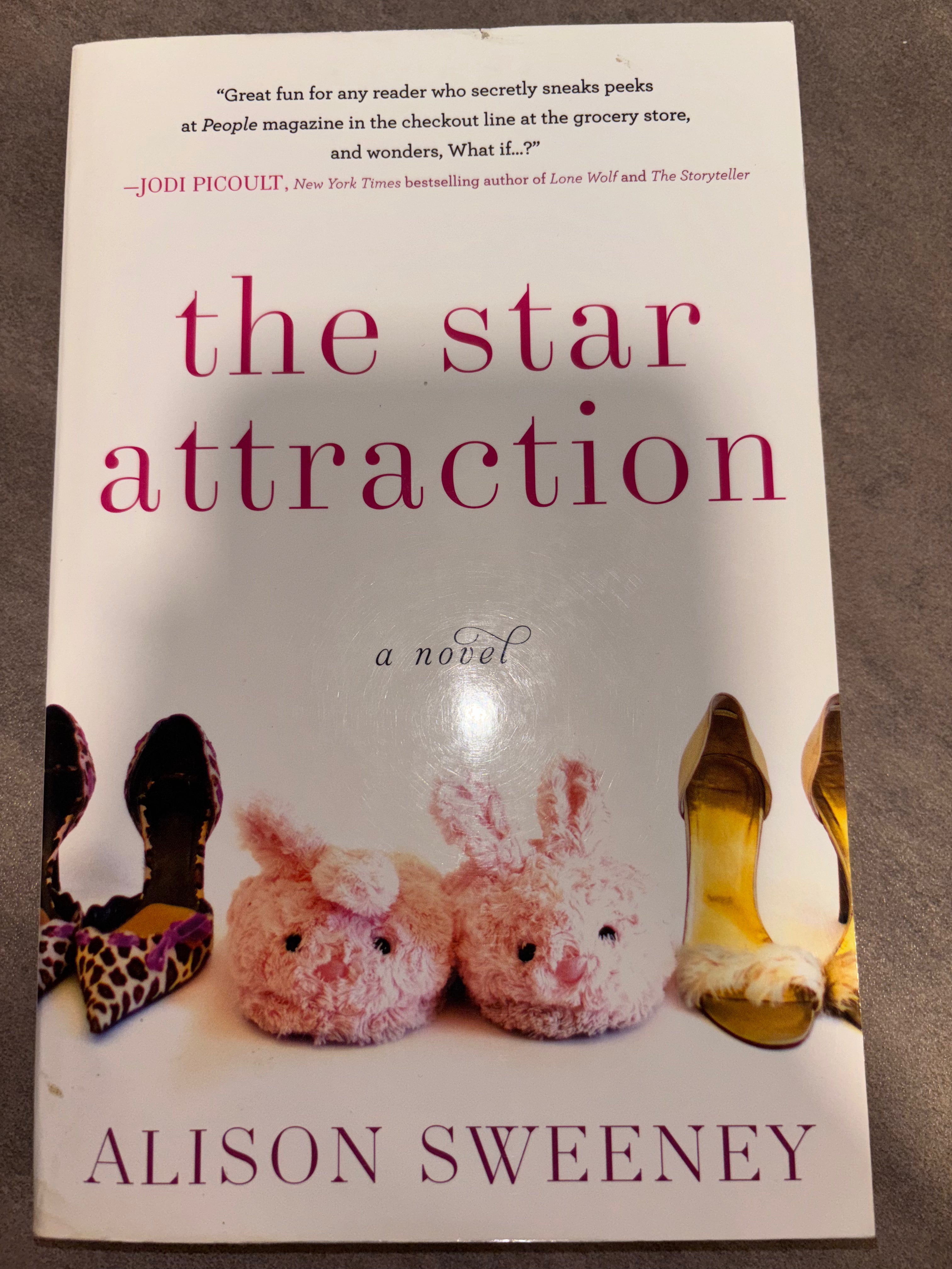 The Star Attraction by Alison Sweeney paperback (rescued)