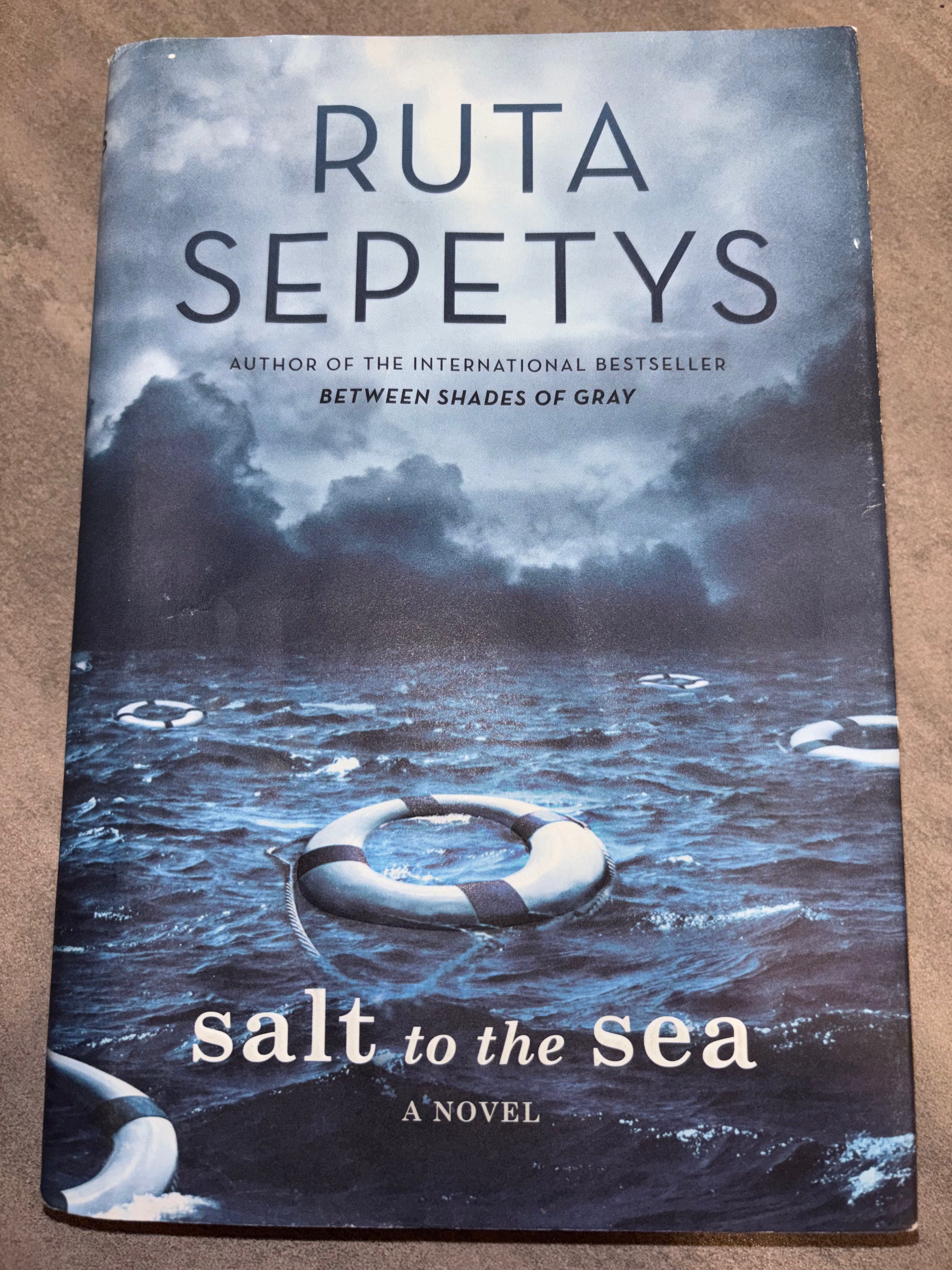 Salt to the Sea by Ruta Sepetys YA hardcover (rescued)