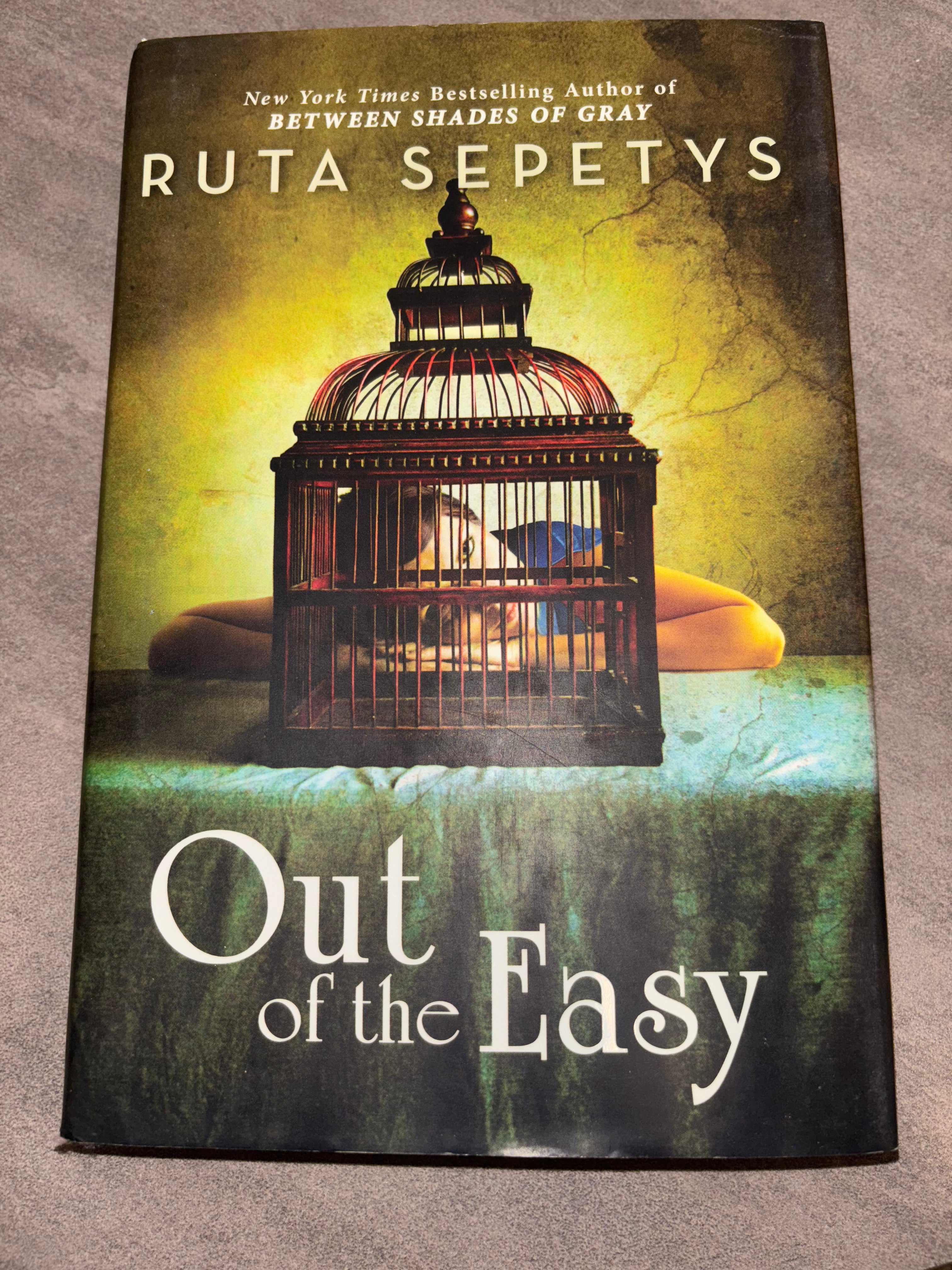 Out of the Easy by Ruta Sepetys hardcover (like new)