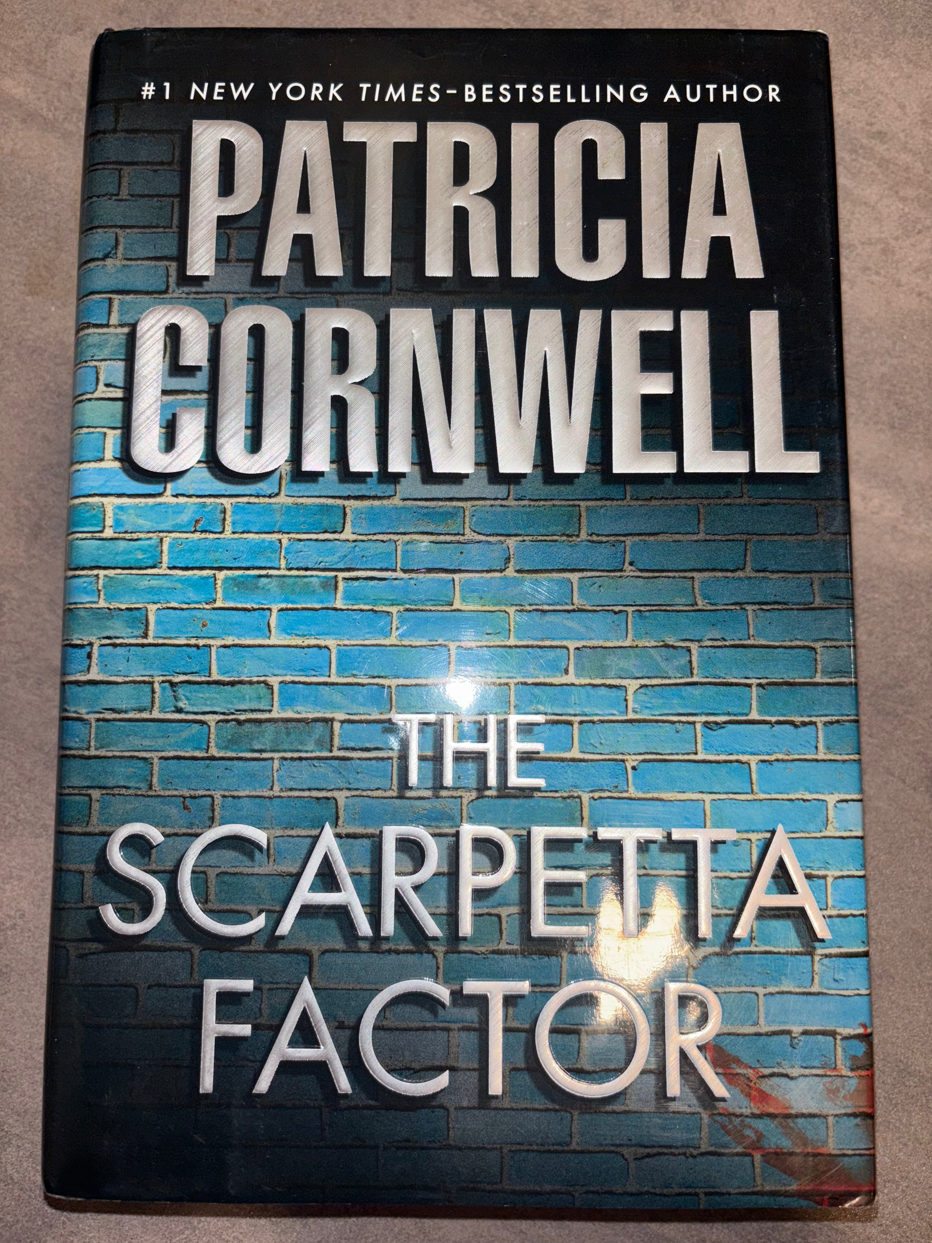 The Scarpetta Factor (book 17 of the Scarpetta series) by Patricia Cornwell hardcover (rescued)