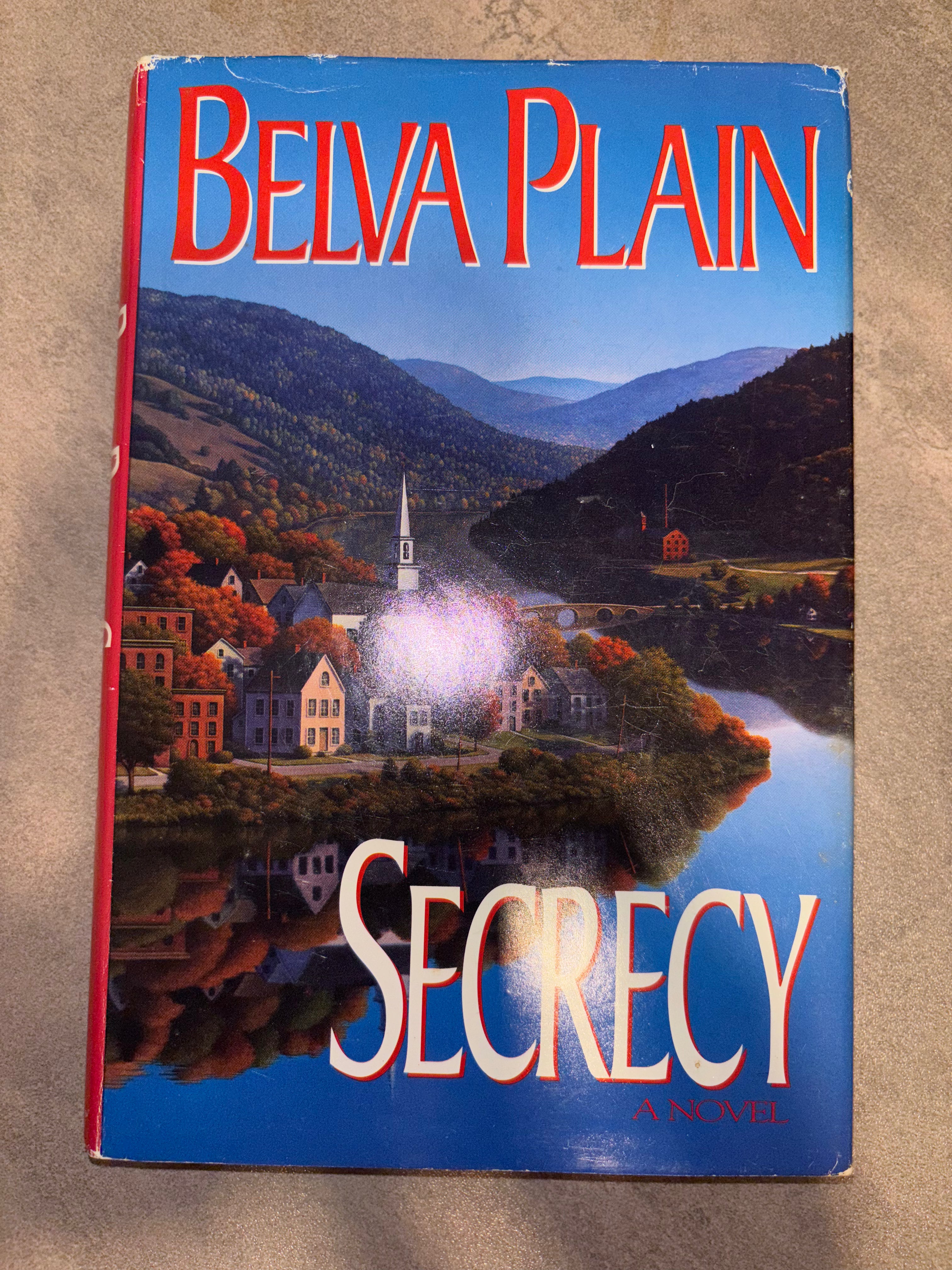 Secrecy by Belva Plain hardcover (rescued)