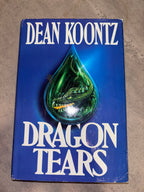 Dragon Tears by Dean Koontz hardcover (rescued)