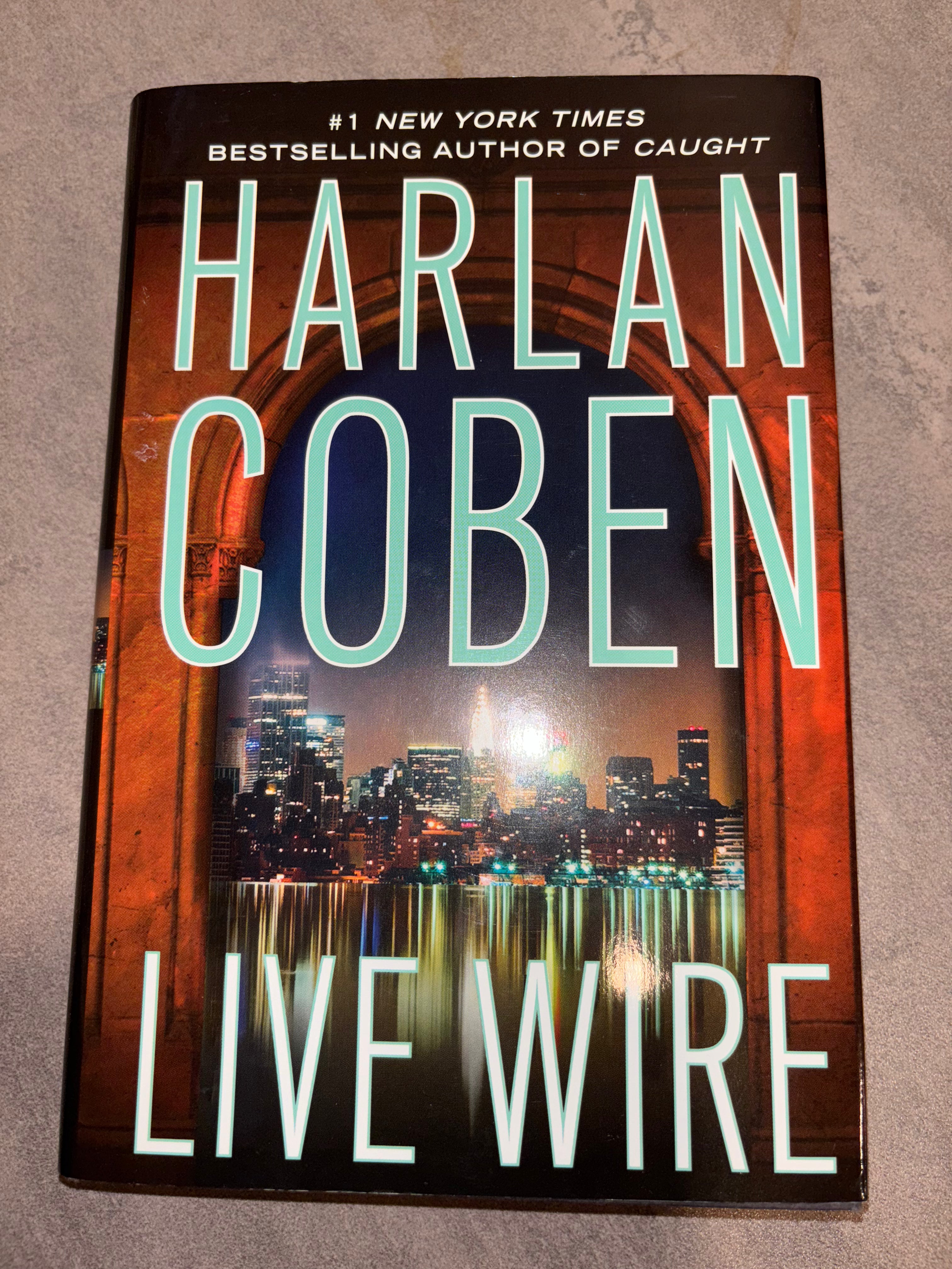 Live Wire (book 10 of the Myron Bolitar series) by Harlan Coben hardcover (like new)