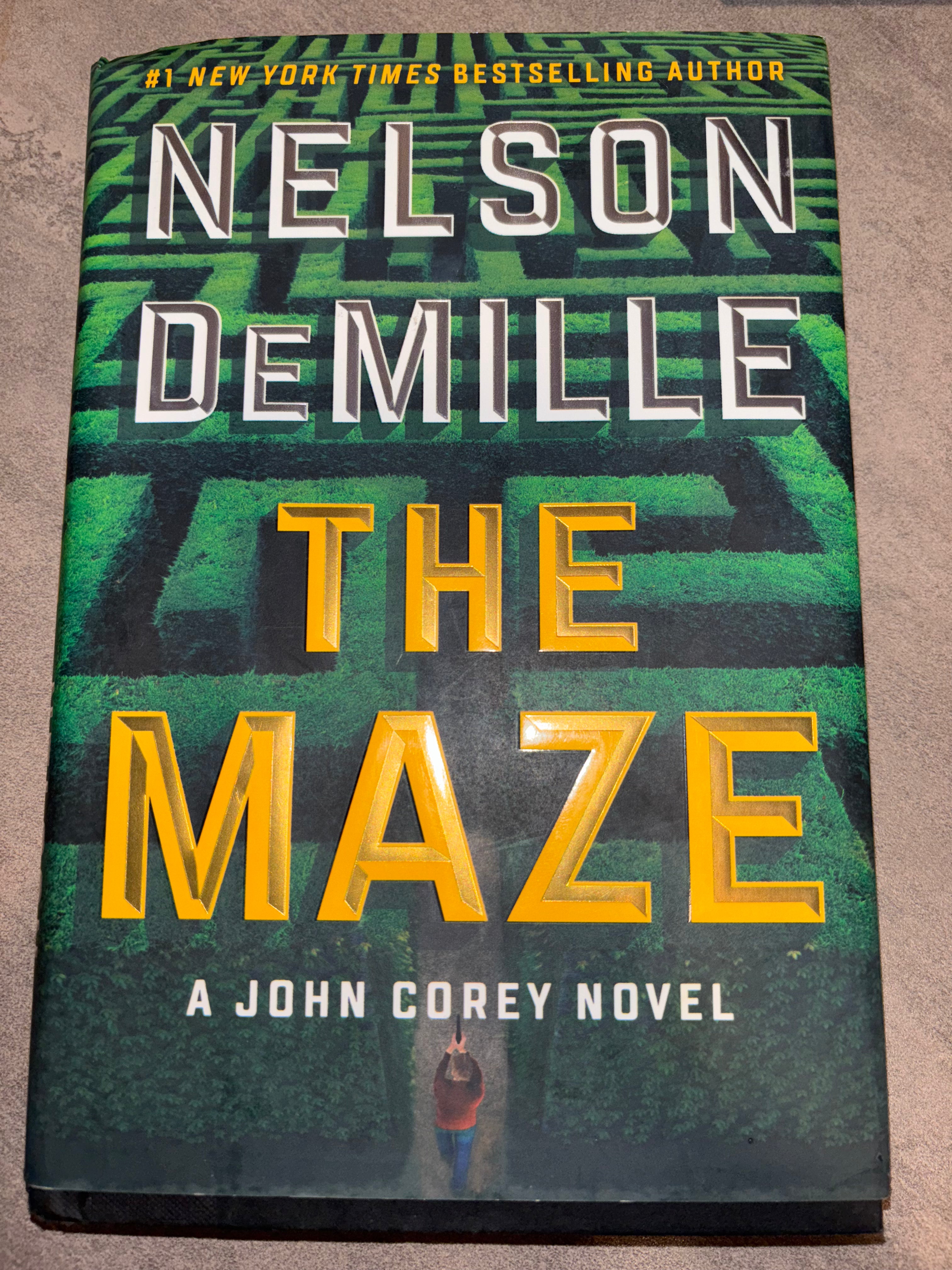 The Maze by Nelson DeMille hardcover
