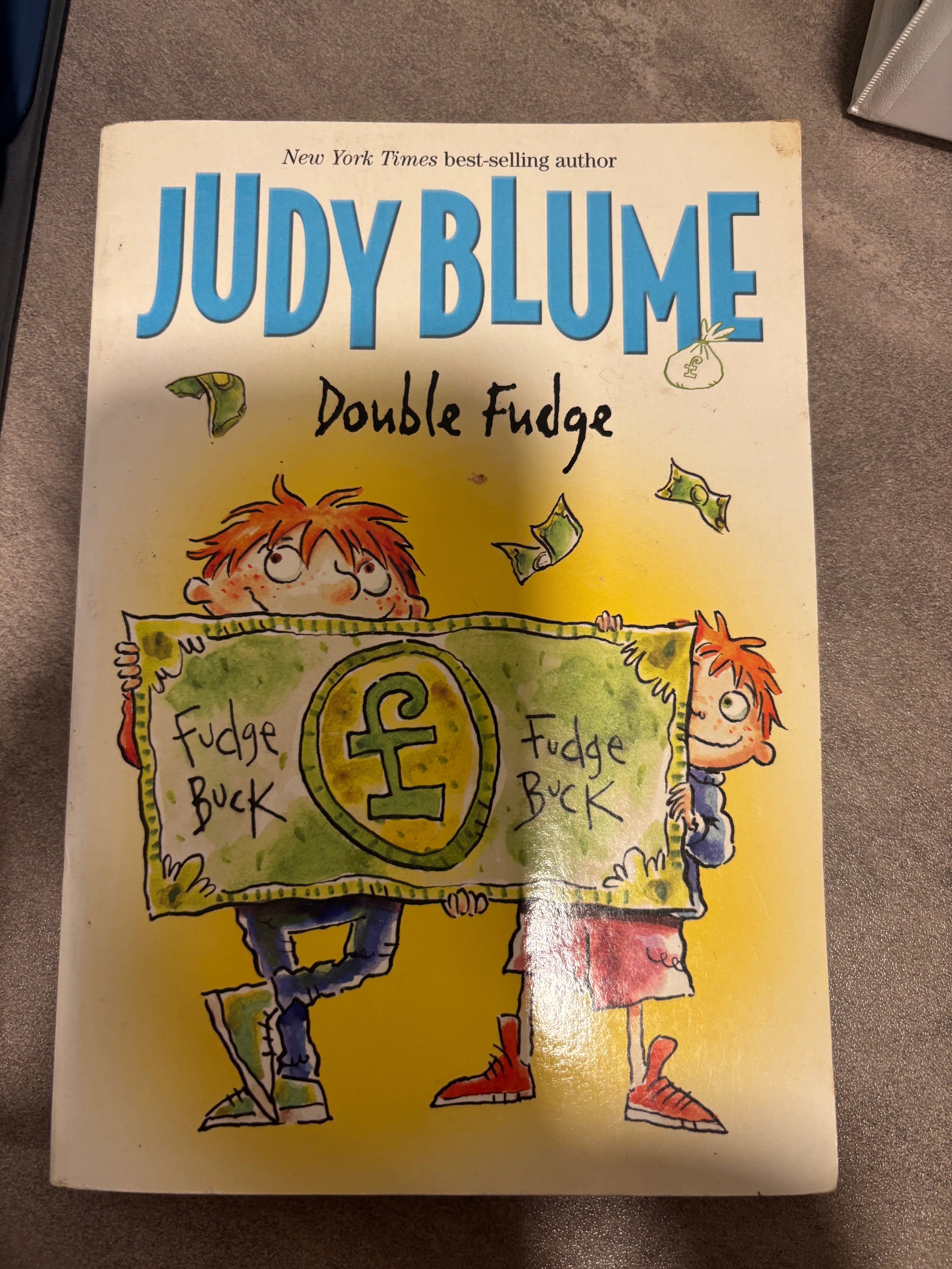 Double Fudge by Judy Blume paperback (tween/middle school) (rescued)