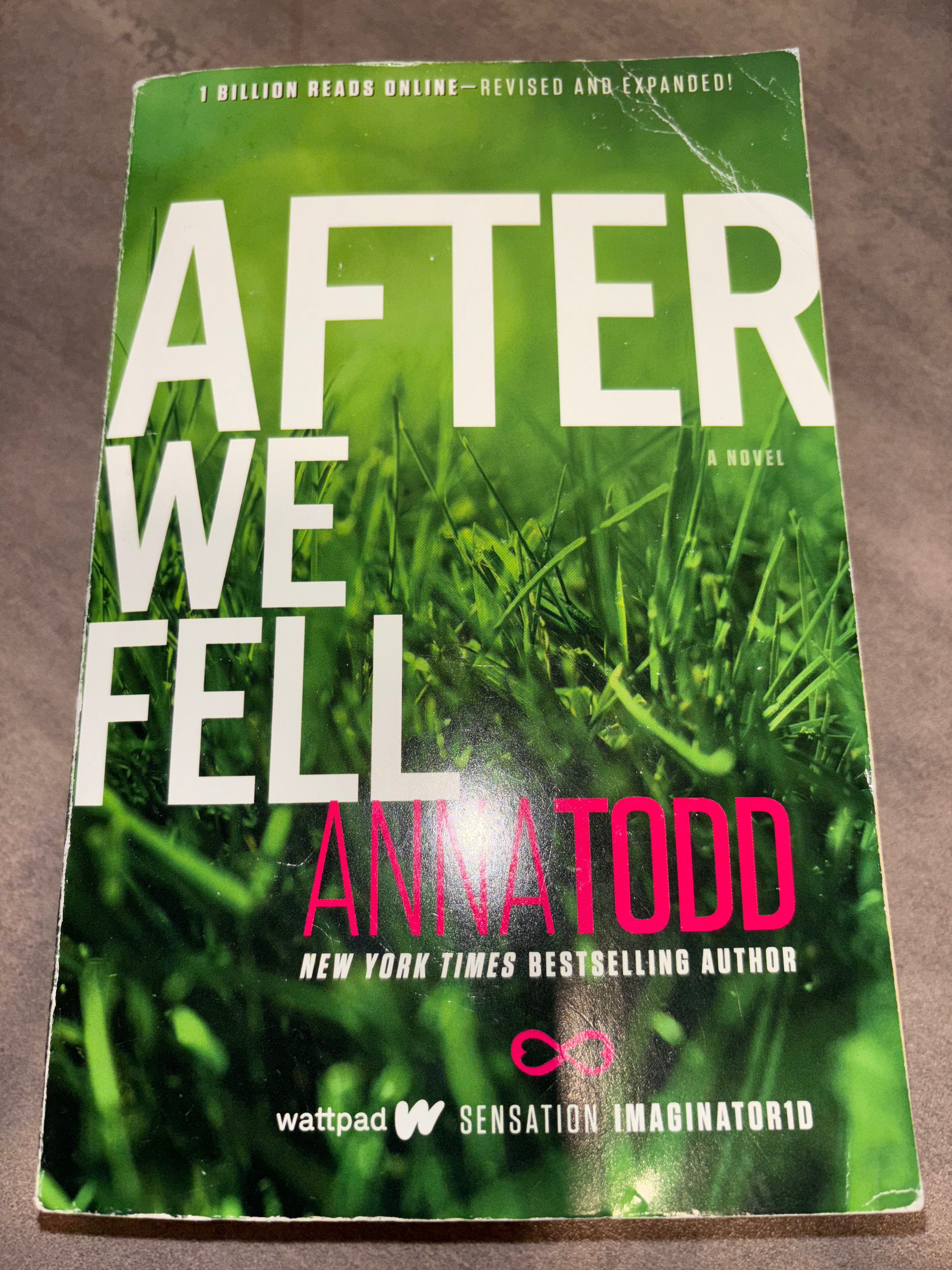 After We Fell (book 3 of the After series) by Anna Todd paperback (rescued)