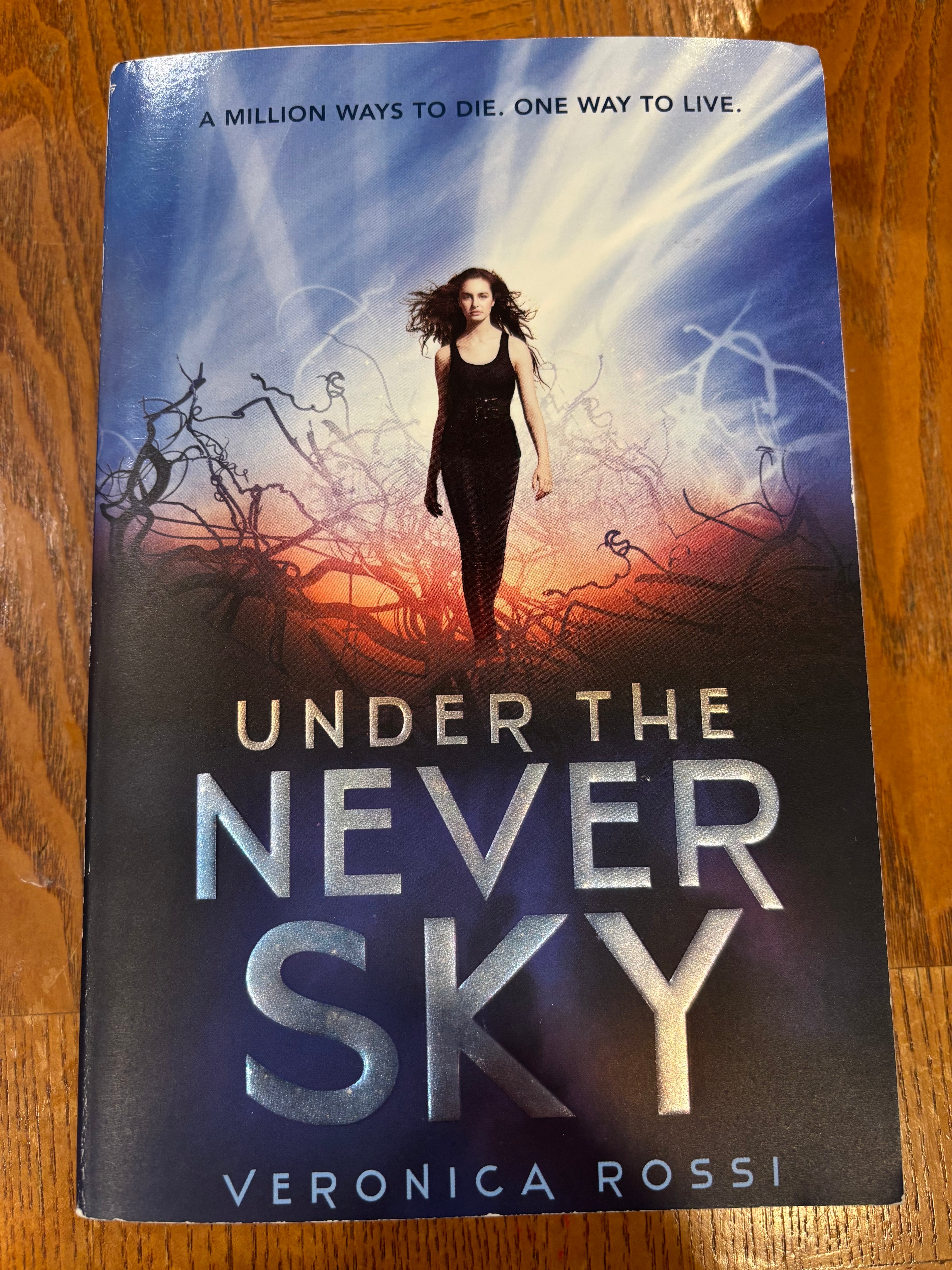 Under the Never Sky by Veronica Ross YA paperback (rescued)