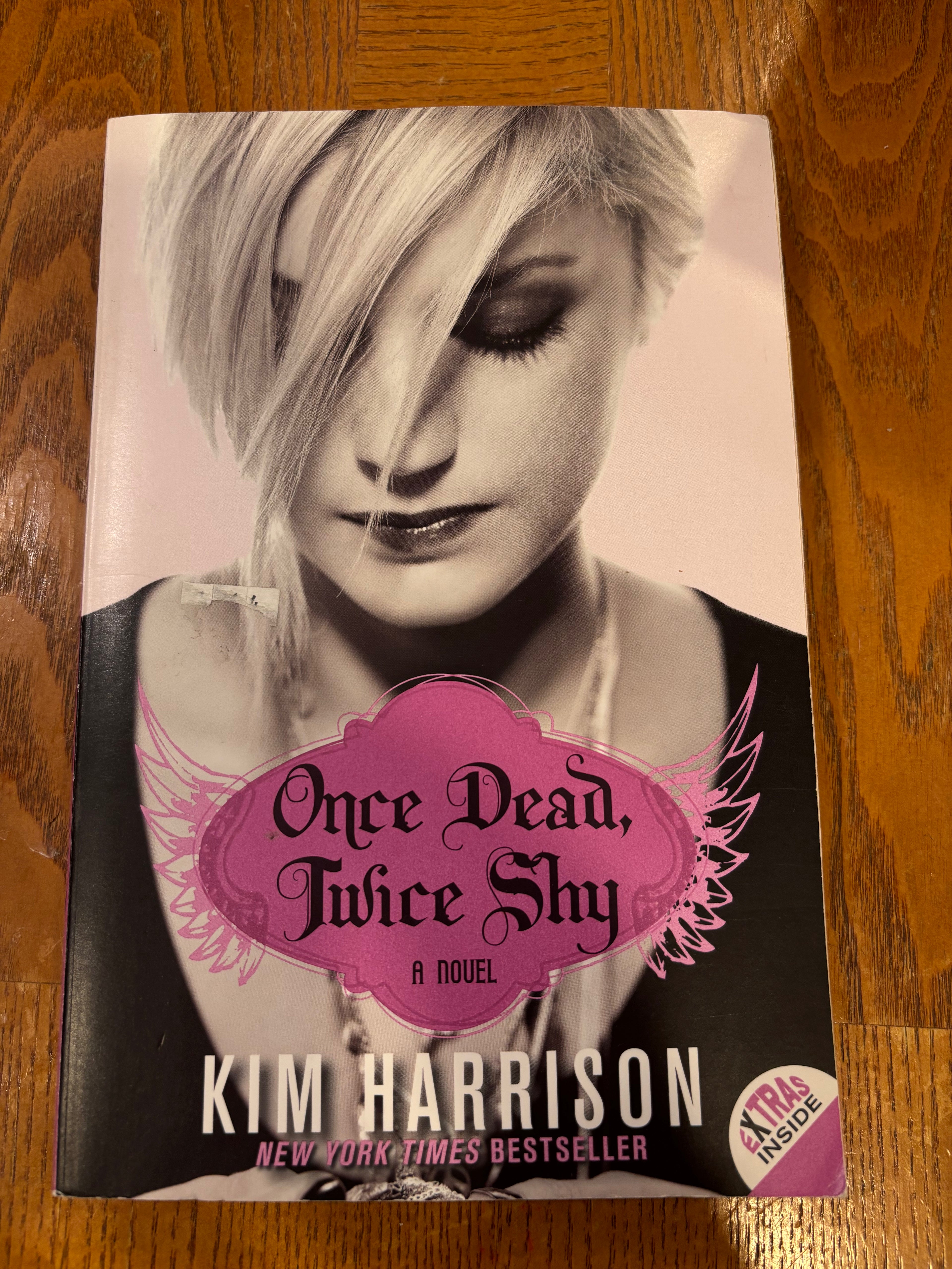 Once Dead, Twice Shy (book 1 of the Madison Avery series) by Kim Harrrison paperback YA (rescued)