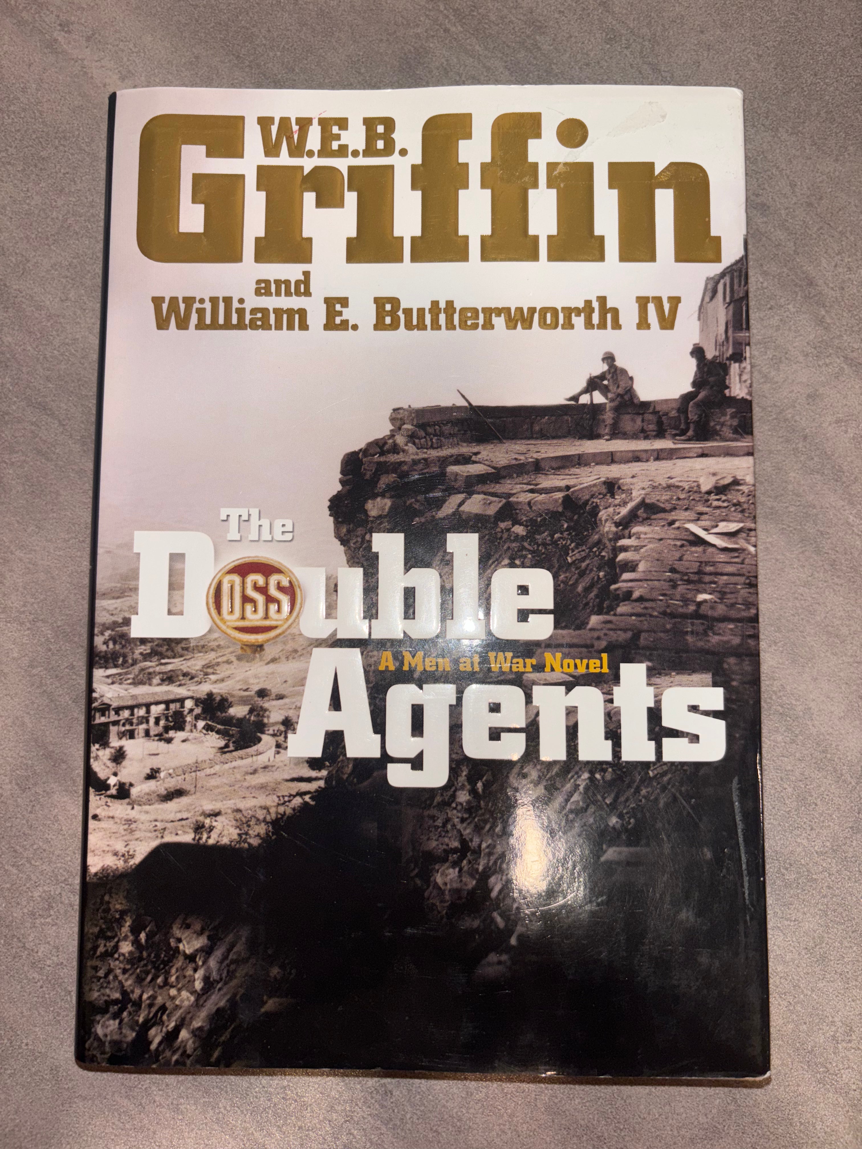 The Double Agents by W.E.B Griffin hardcover (like new)