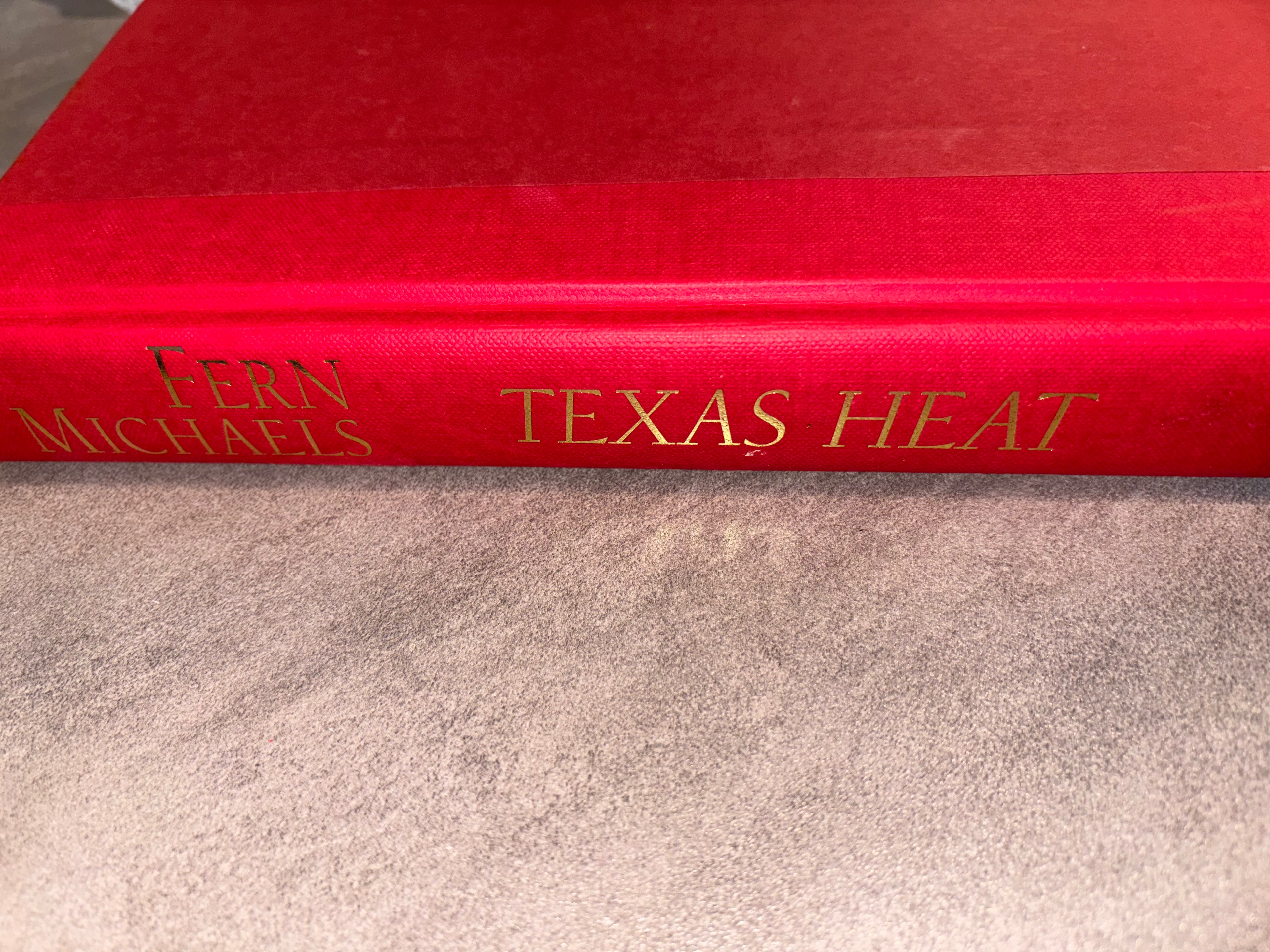 Texas Heat by Fern Michaels hardcover (rescued-no dust cover)