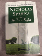 At First Sight (sequel to True Believer) by Nicholas Sparks paperback (mass market) (rescued) (2 covers available)